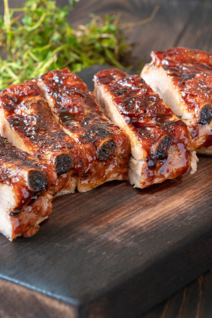 BBQ Ribs in the Crockpot