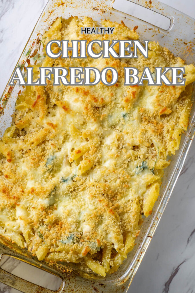 Chicken Alfredo Bake