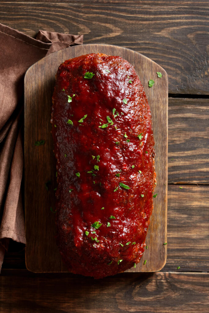 Classic Meatloaf with Oatmeal