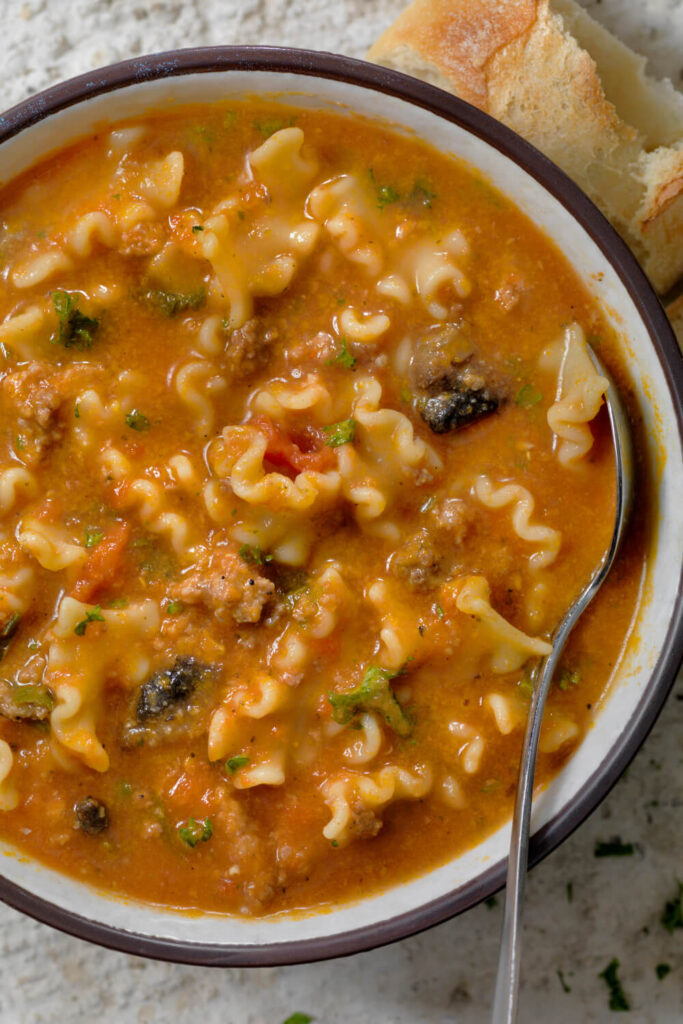 Lasagna Soup